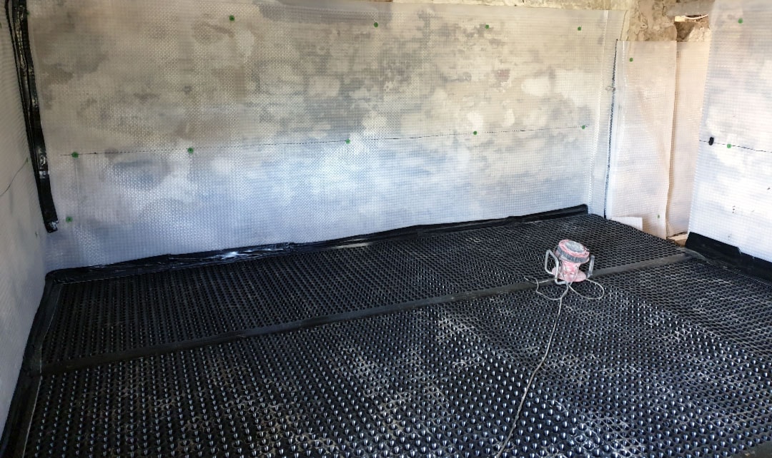 Basement Waterproofing job in Ipswich, Suffolk
